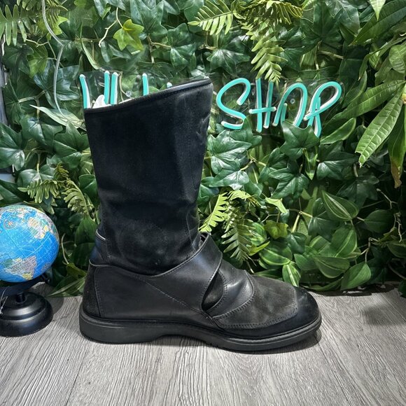 LIKNU Sidi Canyon Gore-Tex Motorcycle Riding Boots Black Touring Mens Sz 13 M